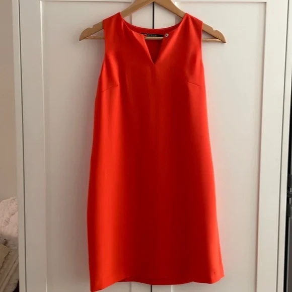 strapless open back dress Kaida Slinky Maxi Dress with Hardware / Burnt Orange | Meshki main image 1